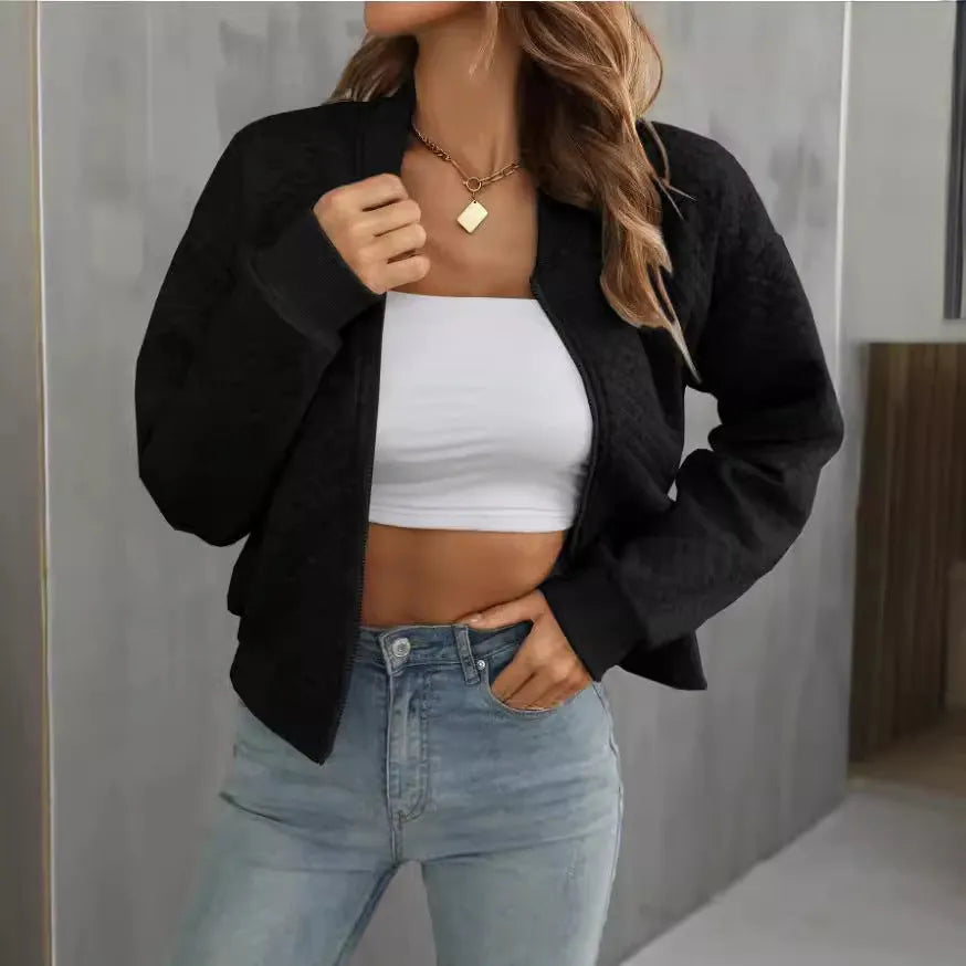 Stylische Sommer Bomberjacke
