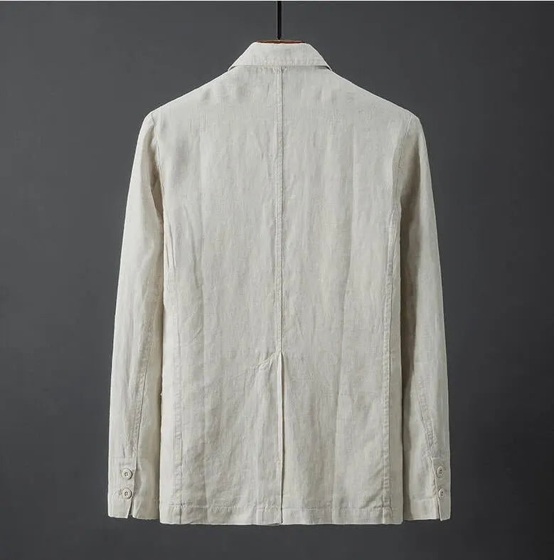 Herren Leinen Blazer