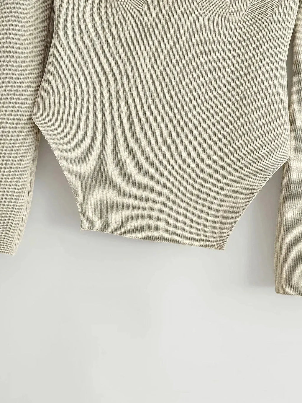 CATHERIN | Casual Gebreide Dames Top Met Flatterende Snit En Tijdloze Look