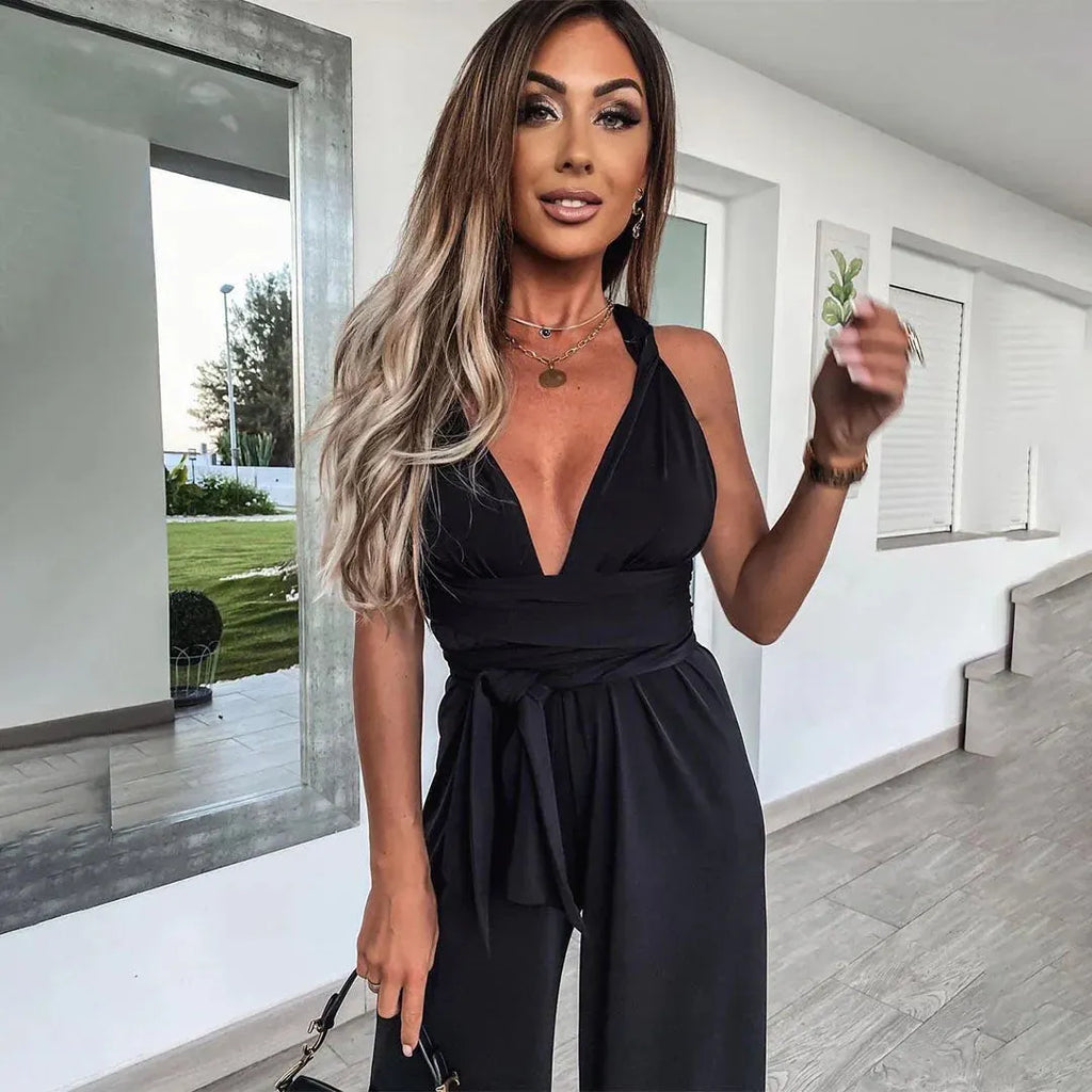 RYLEIGH | Trendy Dames Jumpsuit Met Bovenkant Die Op Verschillende Manieren Te Kopen Is – Stijlvol, Comfortabel, Veelzijdig