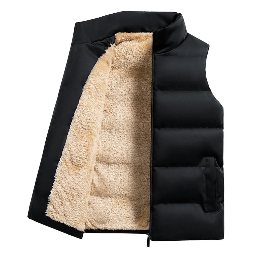- Warm gefütterte Fleece-Weste