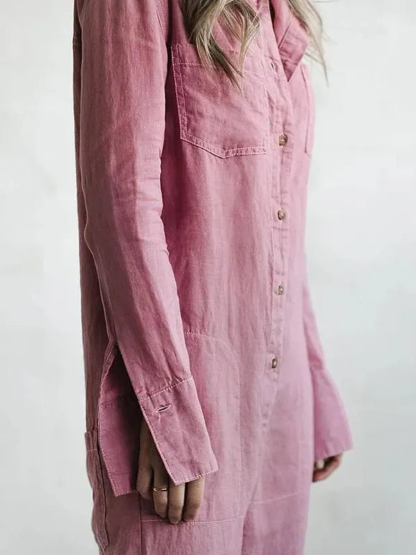 Ester - Langærmet Jumpsuit
