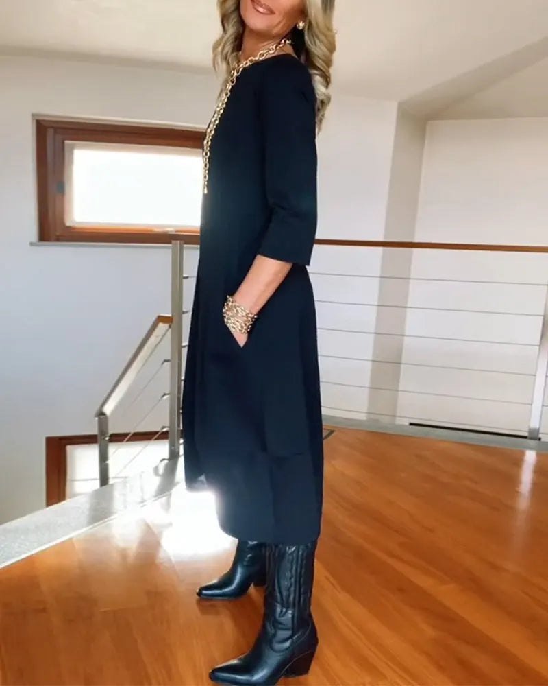 Vibeke - Elegant og komfortabel kjole
