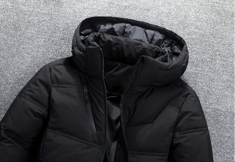 - Extra warme abnehmbare Winterjacke mit Kapuze