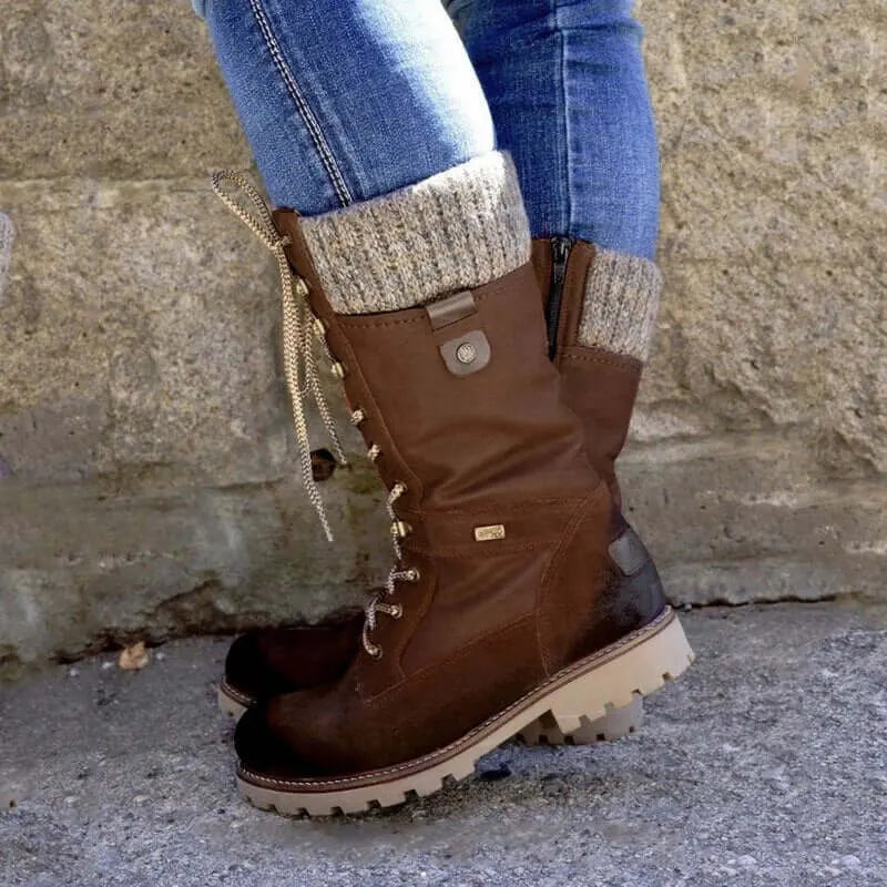 Waterdichte Antislip Winterlaarzen Voor Dames | Warm, Gripvast En Weerbestendig