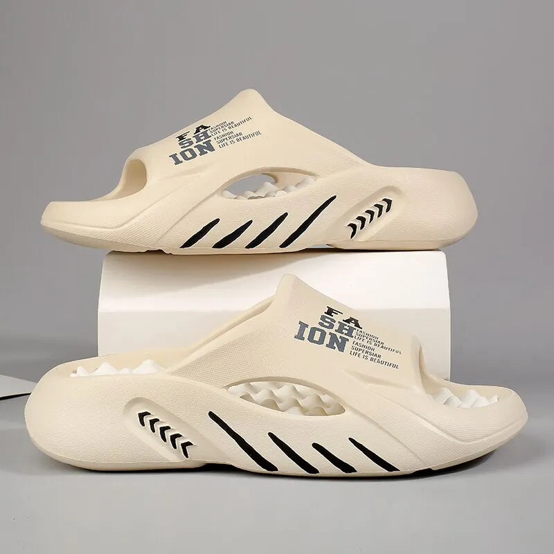 Luxus Orthopädische Herren Badeschuhe Mit Weichem Fußbett Und Rutschfester Sohle
