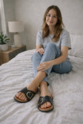 Damen Sandalen mit Schnallen-Design