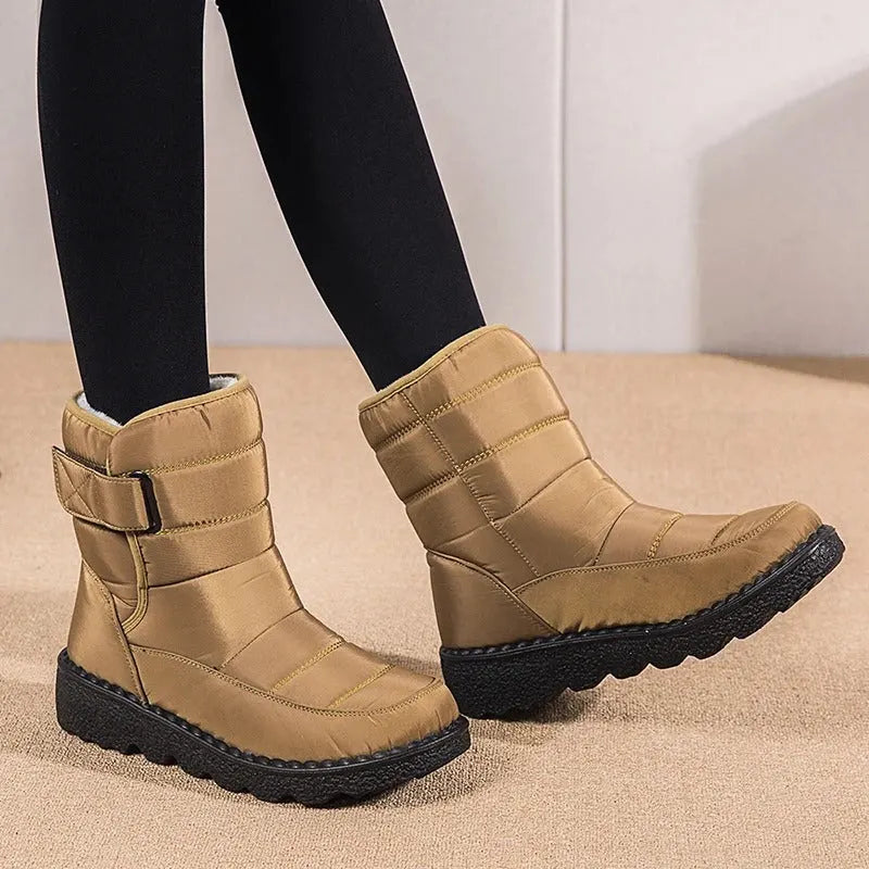 Dicker Plüsch Winter Stiefel