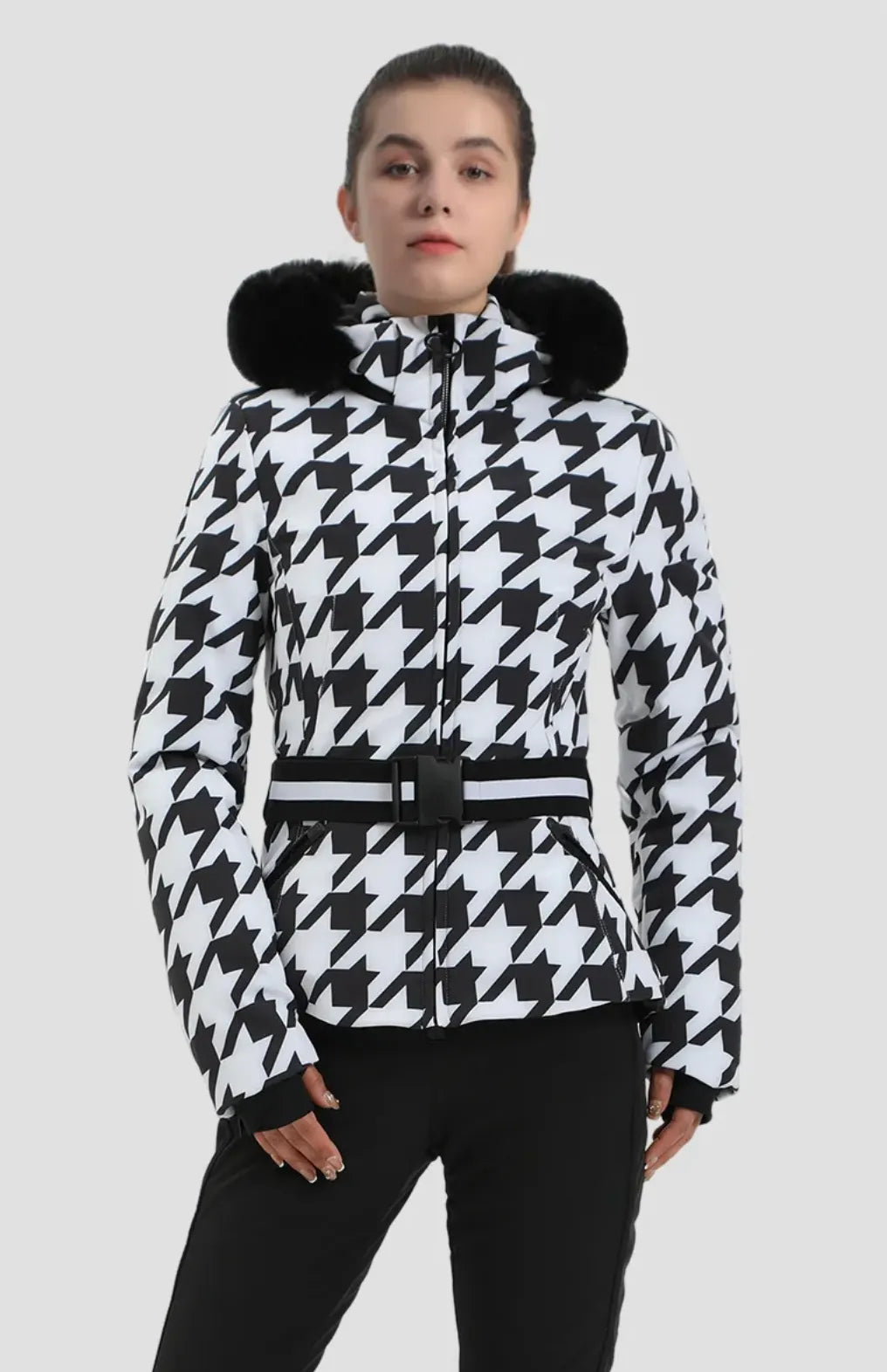 Dames Ski Jas Waterdicht & Winddicht â€“ Warm, Functioneel & Stijlvol Voor De Wintersport