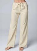 Weite Hose mit Kordelzug – Zeitlose Eleganz