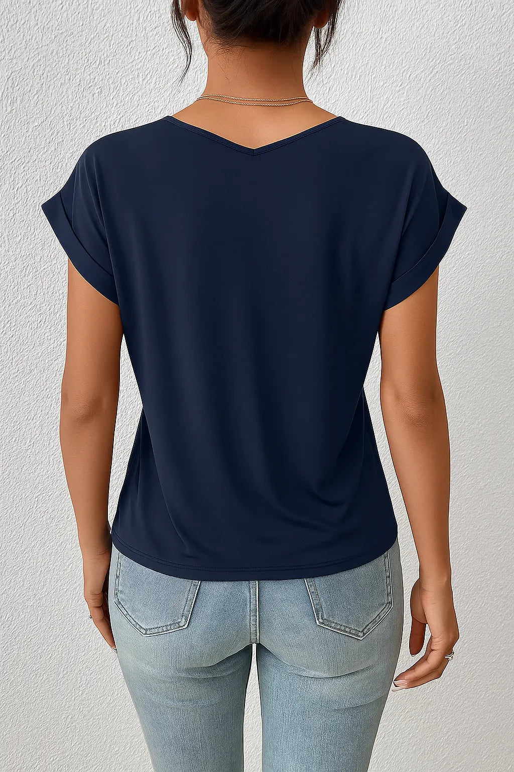 Jayde | Relaxed V-Neck Top
