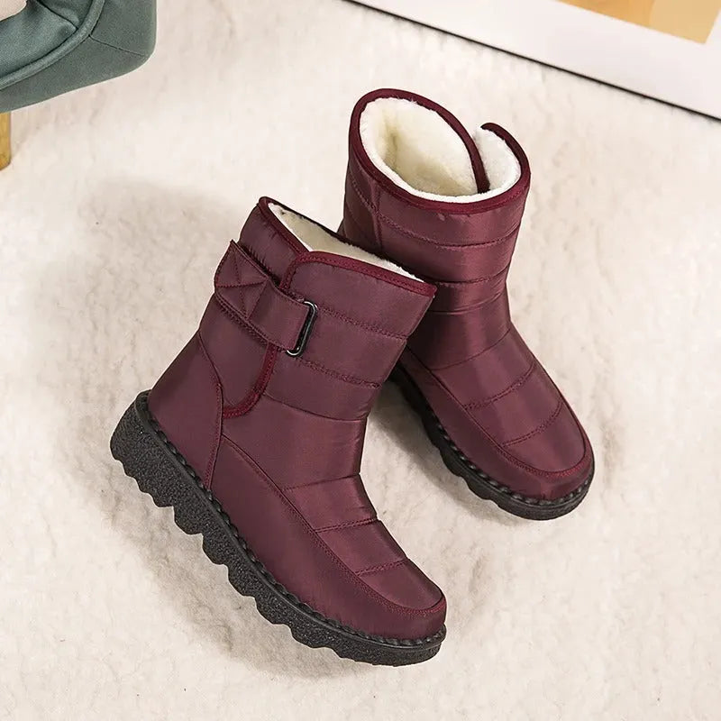 Dicker Plüsch Winter Stiefel