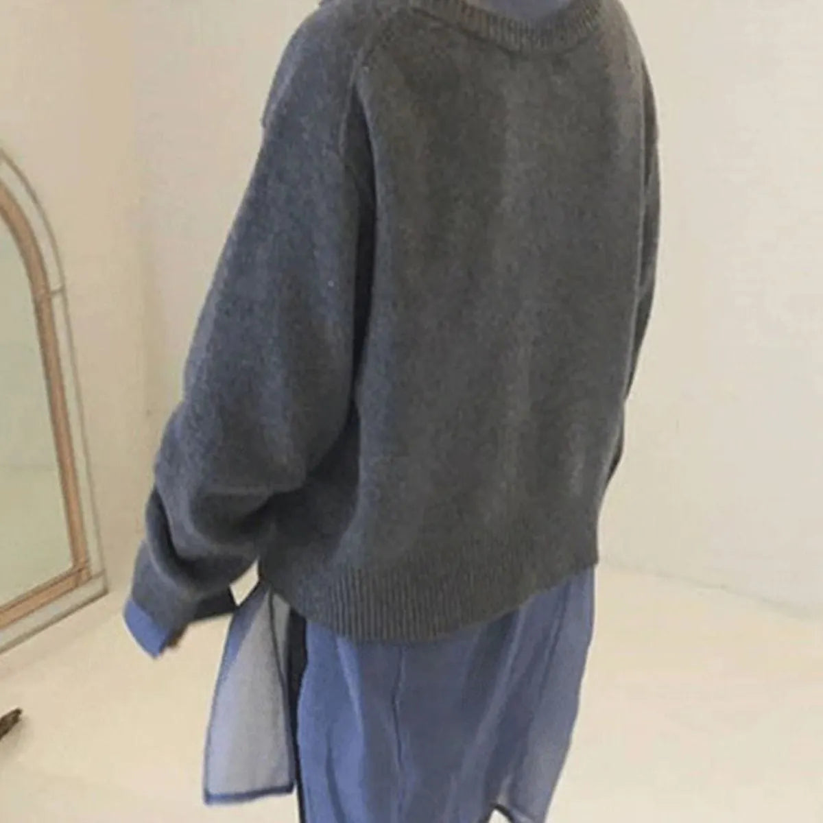 - Bequeme Jacke mit Knopfdetails