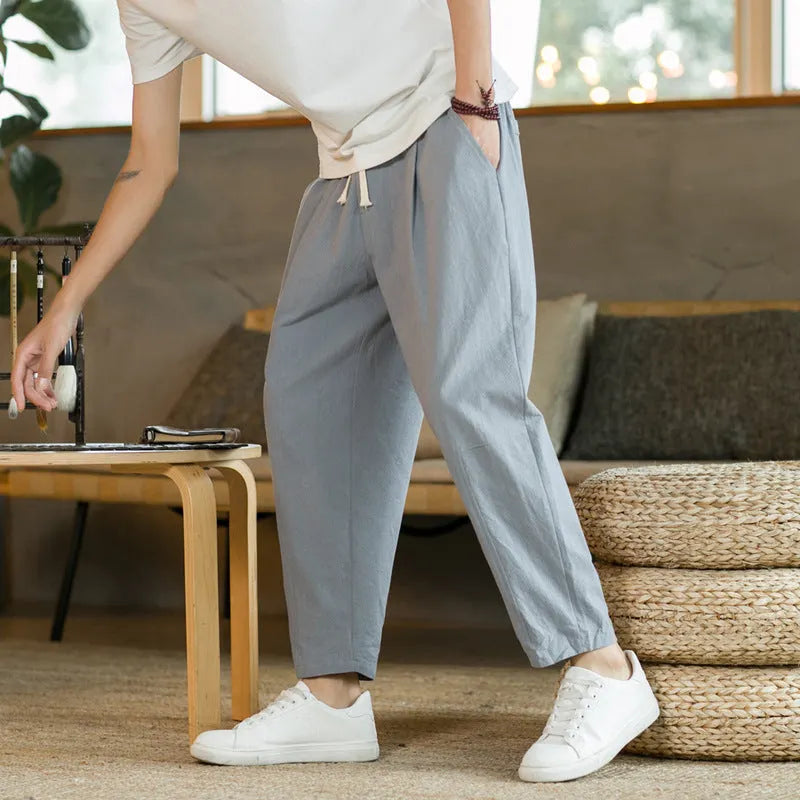 Bequeme Männerhose Mit Kordelzug