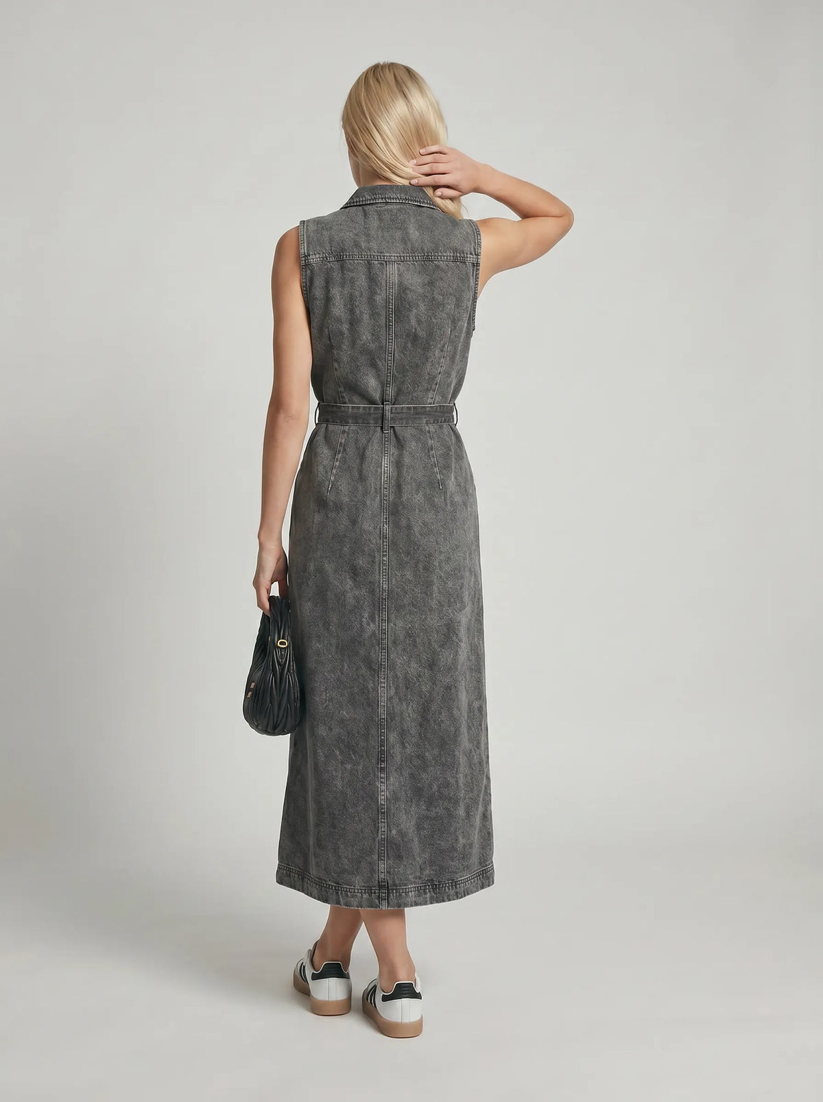 Robe longue en jean Lola