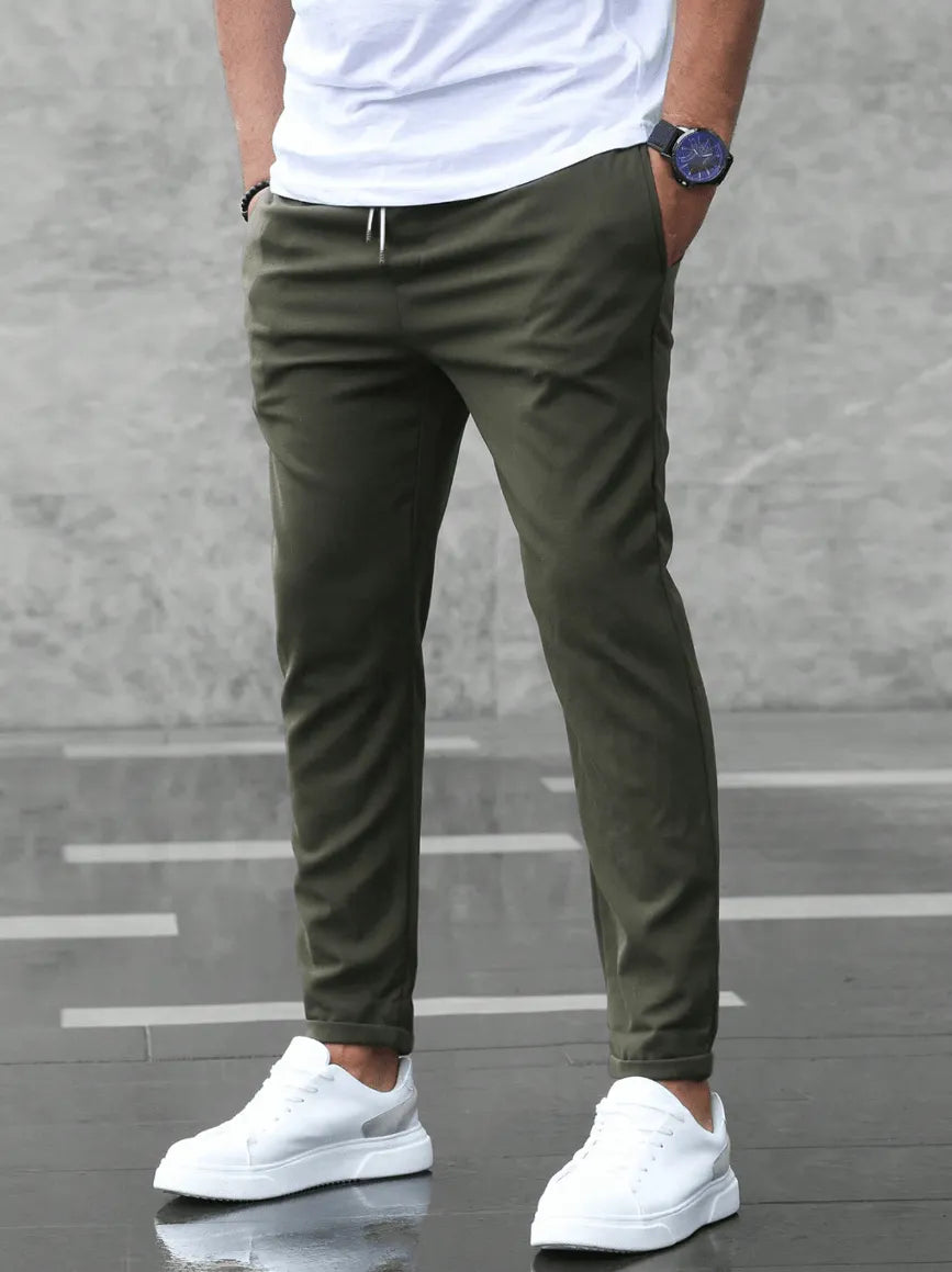 Moderne Stretch Hose Herren Hose