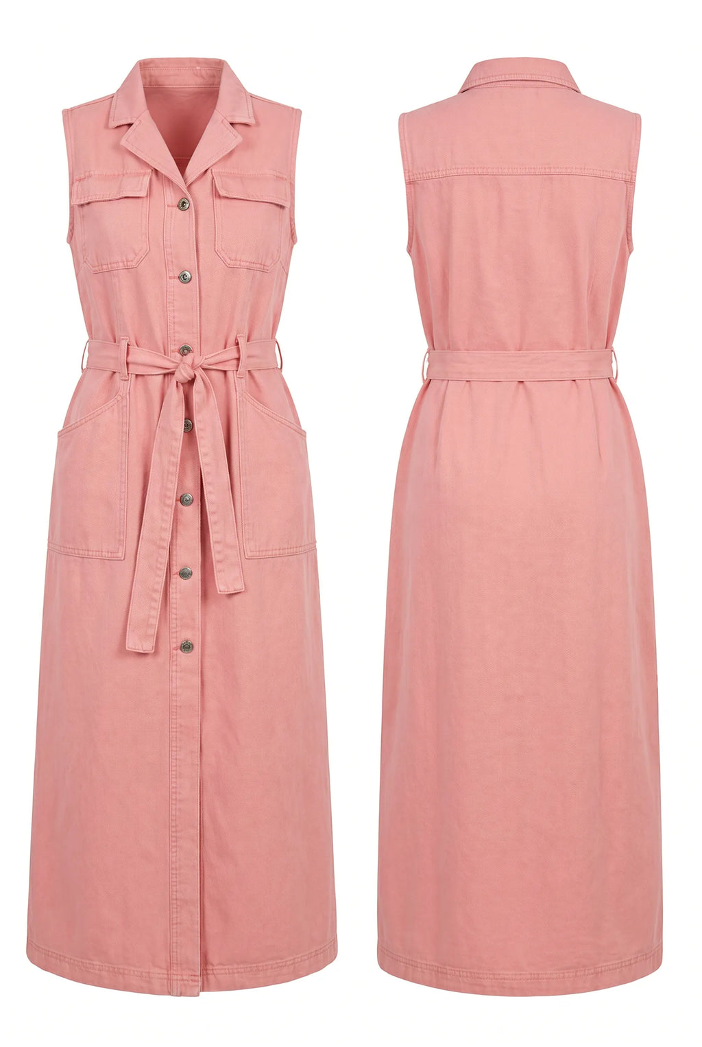 Robe longue en jean Lola