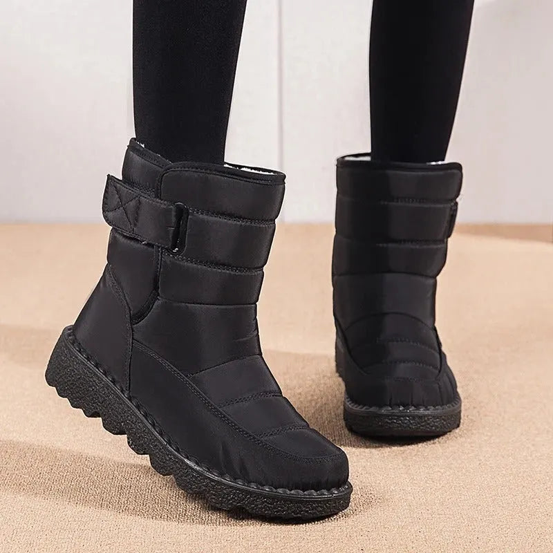 Dicker Plüsch Winter Stiefel