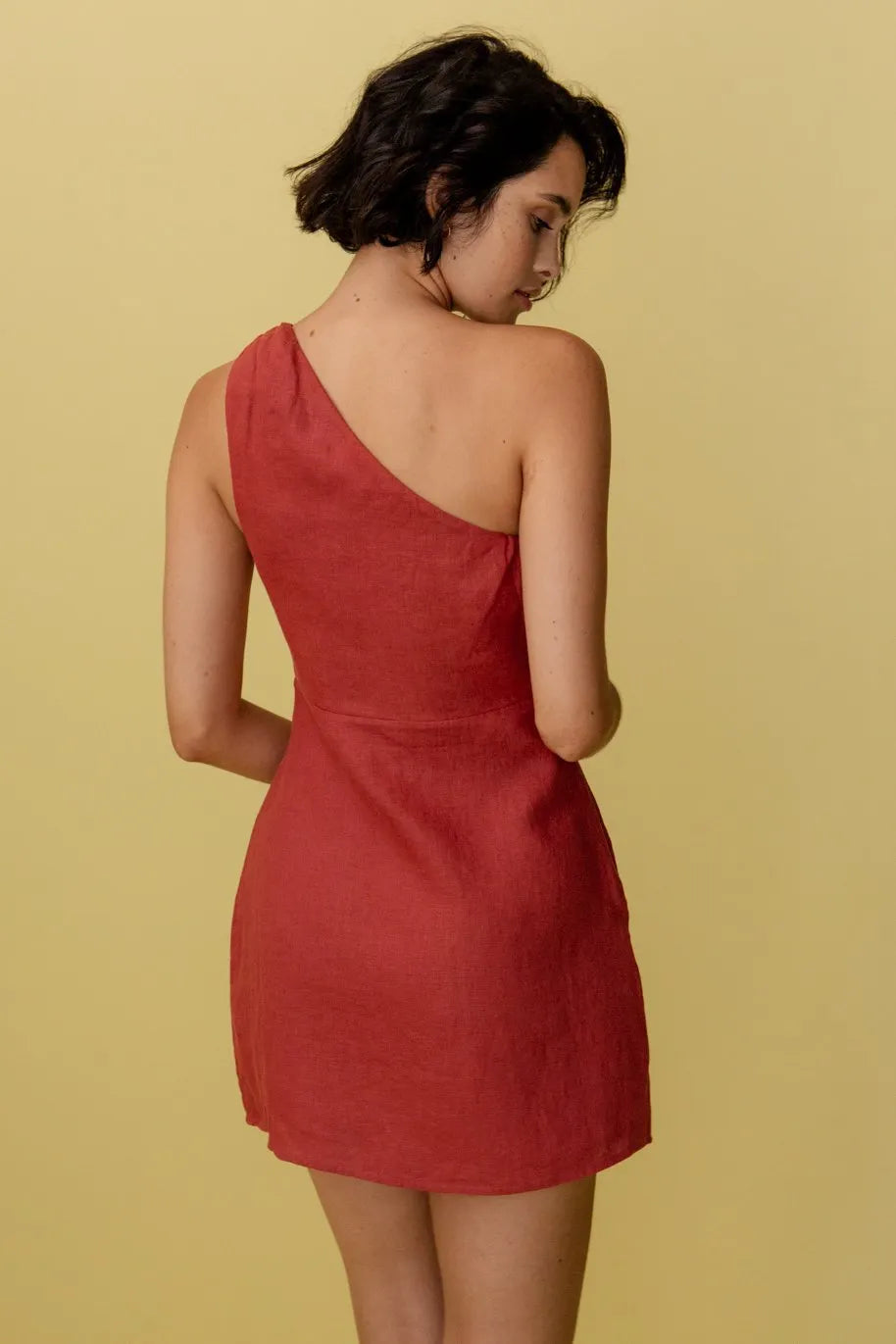 Luci | One-Shoulder Summer Mini Dress
