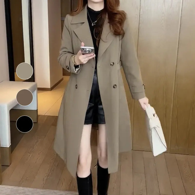 Helga - Elegant Varm Trenchcoat