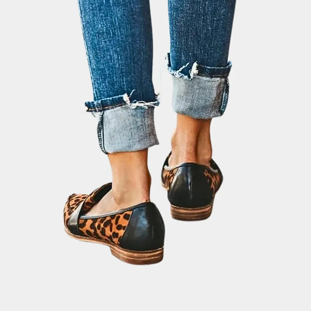 Slipper Loafers Wildlederlook FÃ¼r Damen