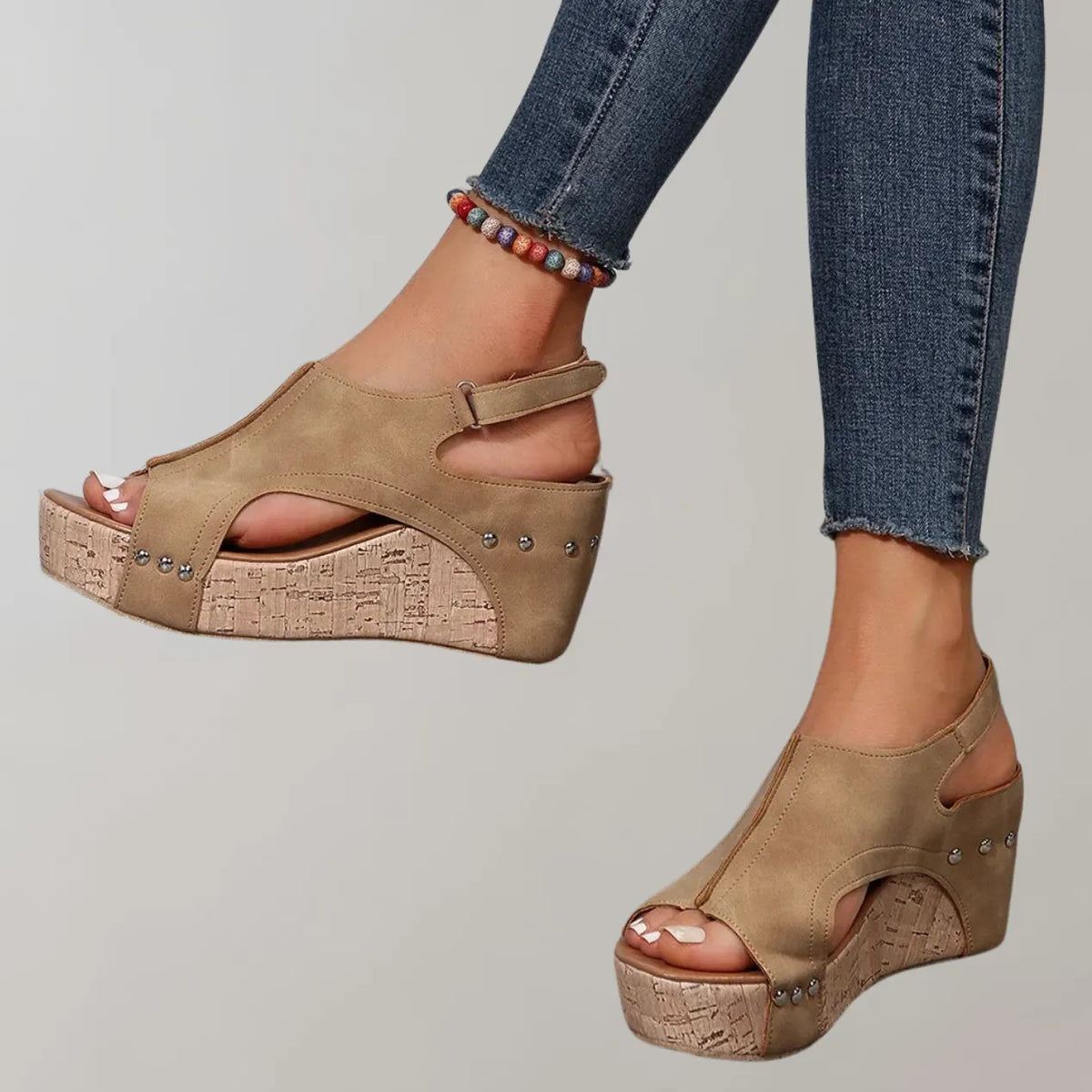 - OrthopÃ¤dische Sandalen mit hohen AbsÃ¤tzen Sandalen damen bequem