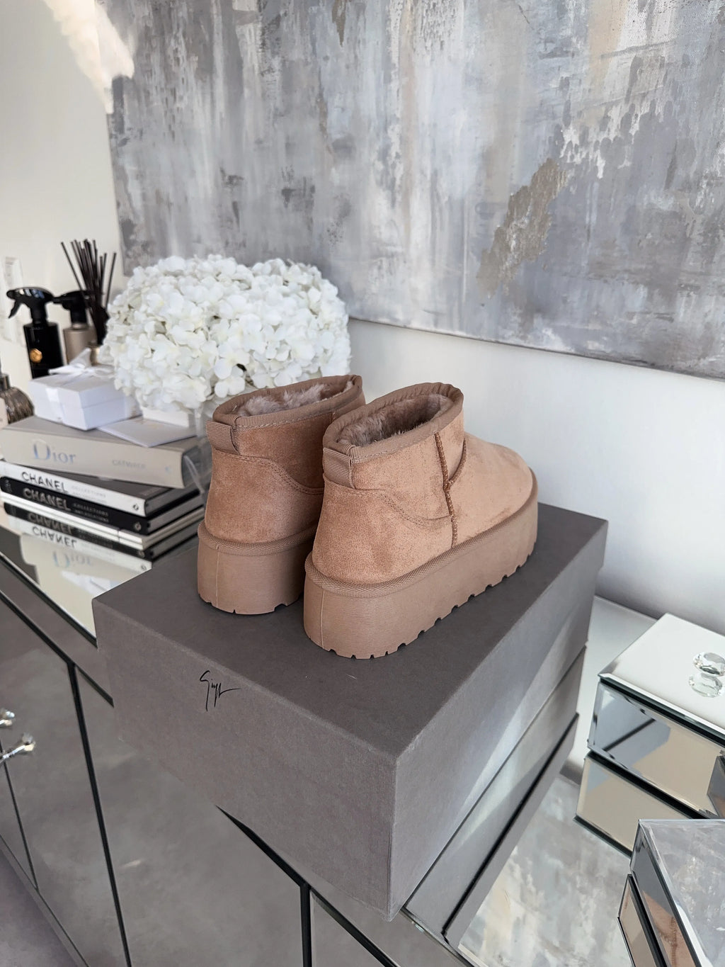 Warm Gevoerde Bruine Boots Dames – Warme Luxe Voor Koude Dagen