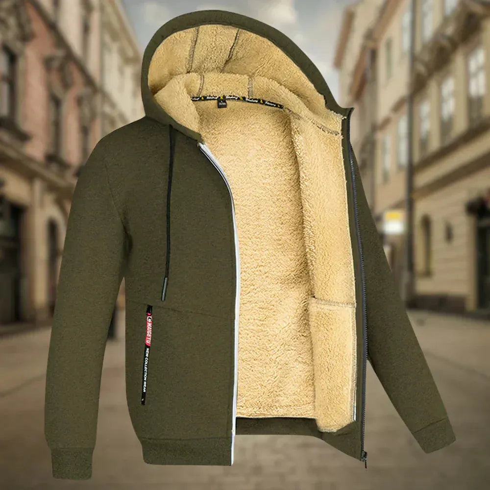 Herren Fleece Hoodie