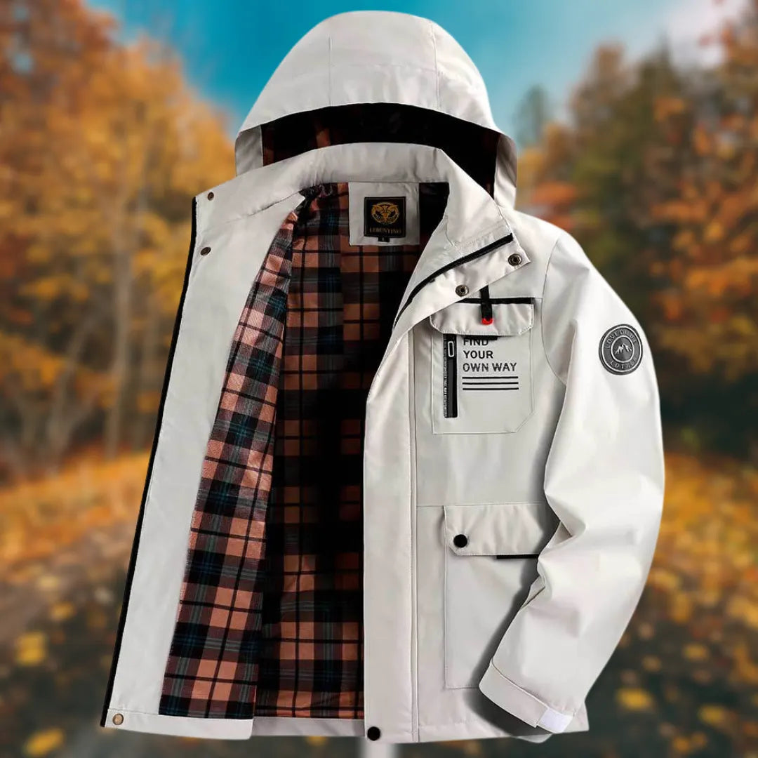 Herrenjacke mit Kapuze