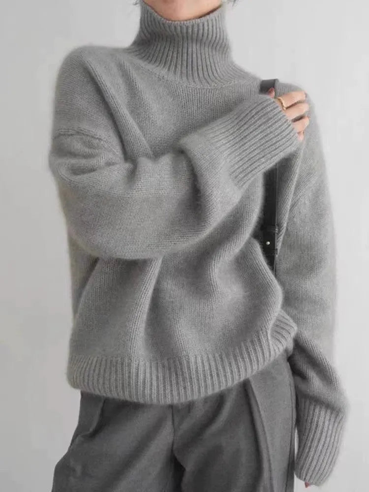 Lara | Cashmere Rullekravetrøje