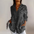 Emma | Vintage Bluse Med Blomsterprint