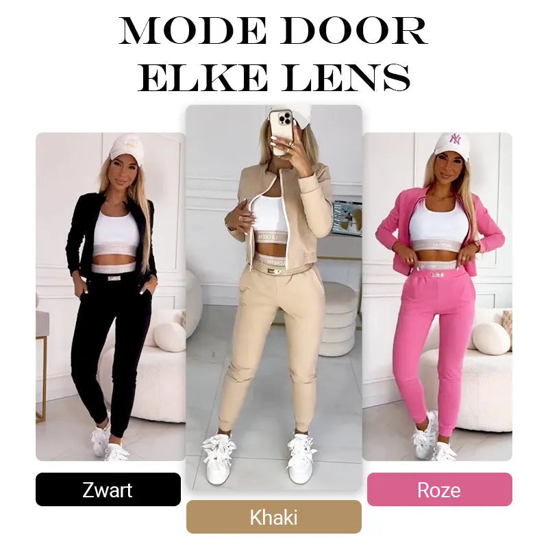 Thea | Luxury 3-Piece Tracksuit Set