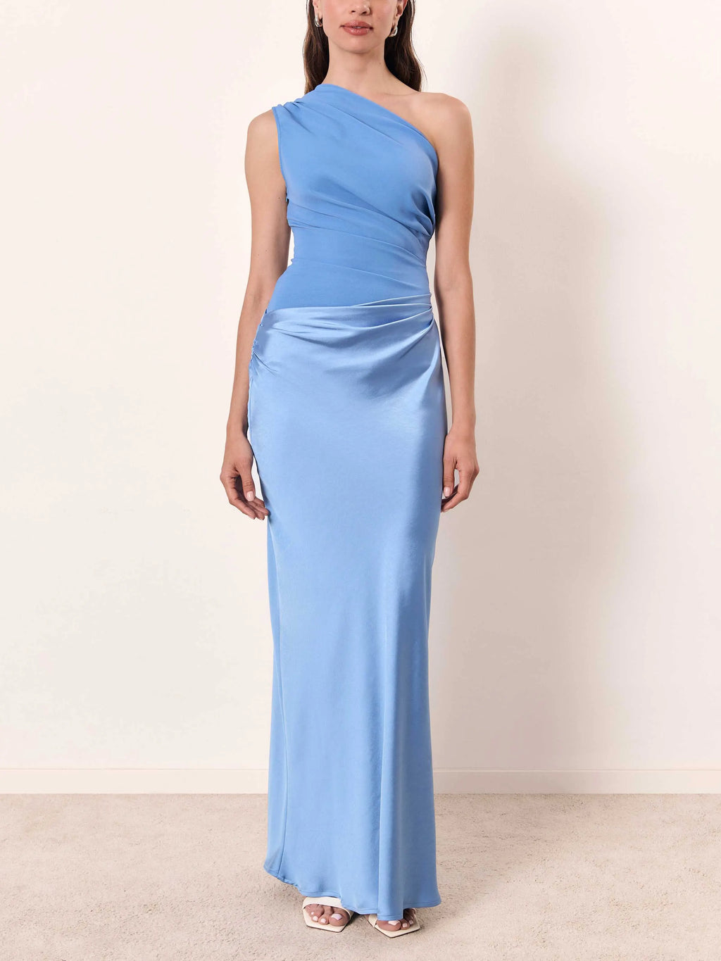 LIVIA | Dames One Shoulder Maxi Jurk – Elegant, Chic & Perfect Voor Feestelijke Gelegenheden