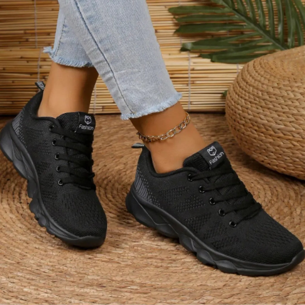 Sneakers | Sportliche SchnÃ¼rsneaker mit rutschfester Sohle