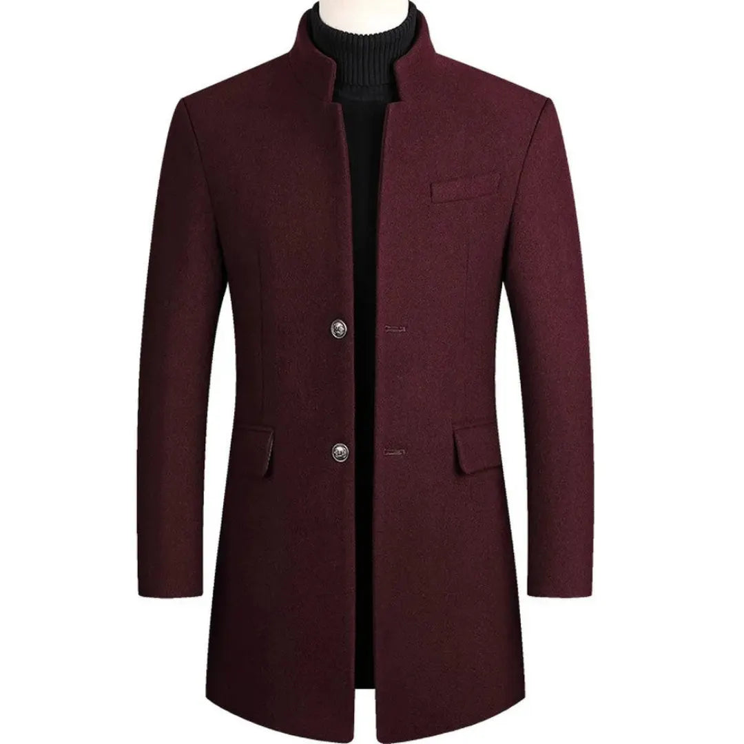 Knopf Trenchcoat FÃ¼r Herren