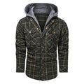 Karierte Herrenjacke