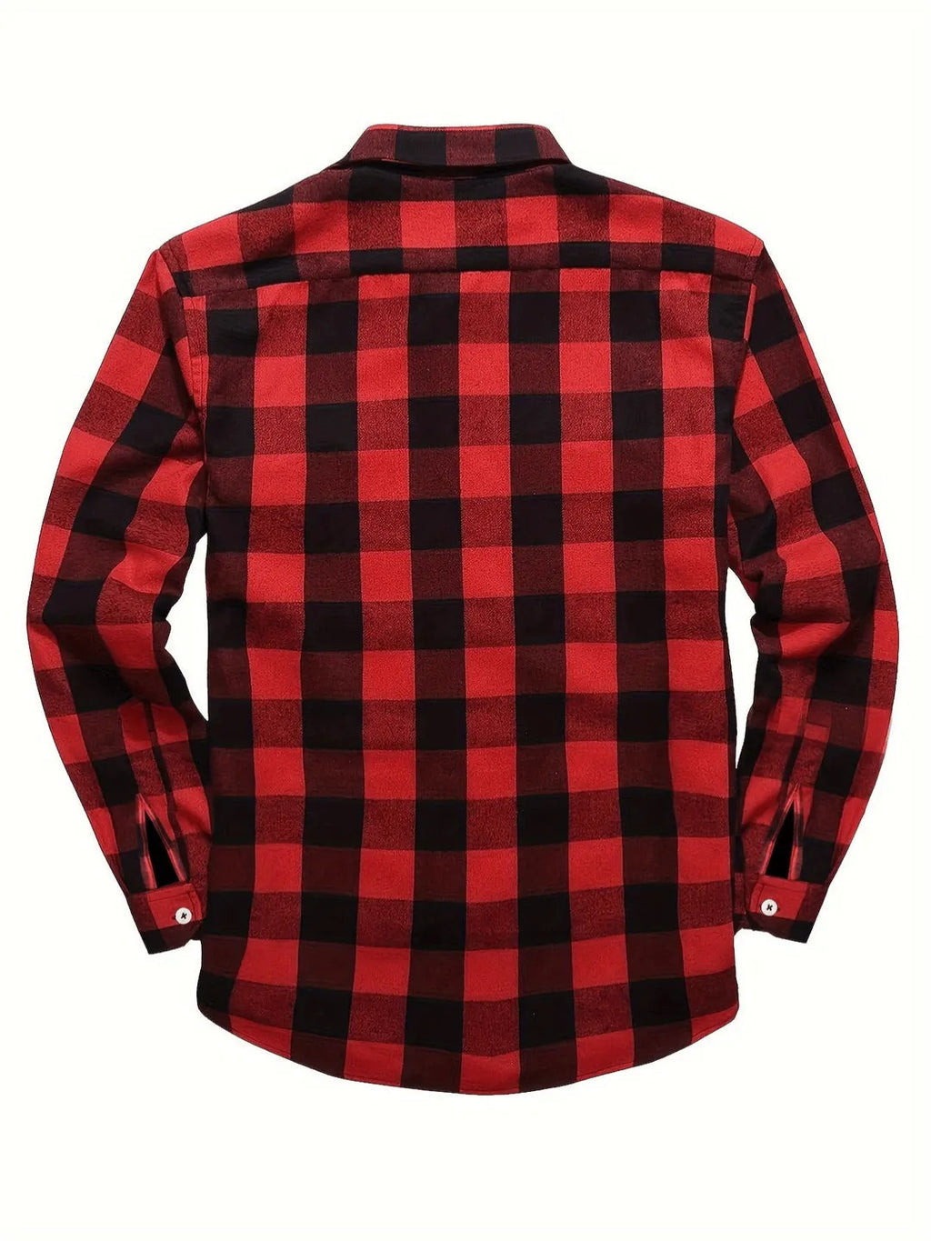 LÃ¤ssig Herren Bluse Hemd Lumberjack Print Shirt