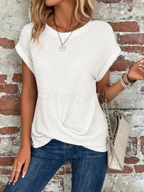 Gretel - Kortærmet afslappet T-shirt