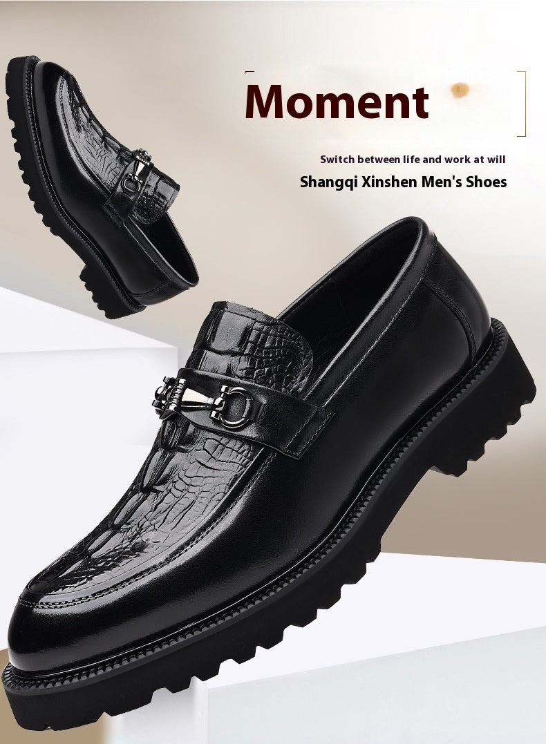 Elegante Herren Mokassins aus Leder