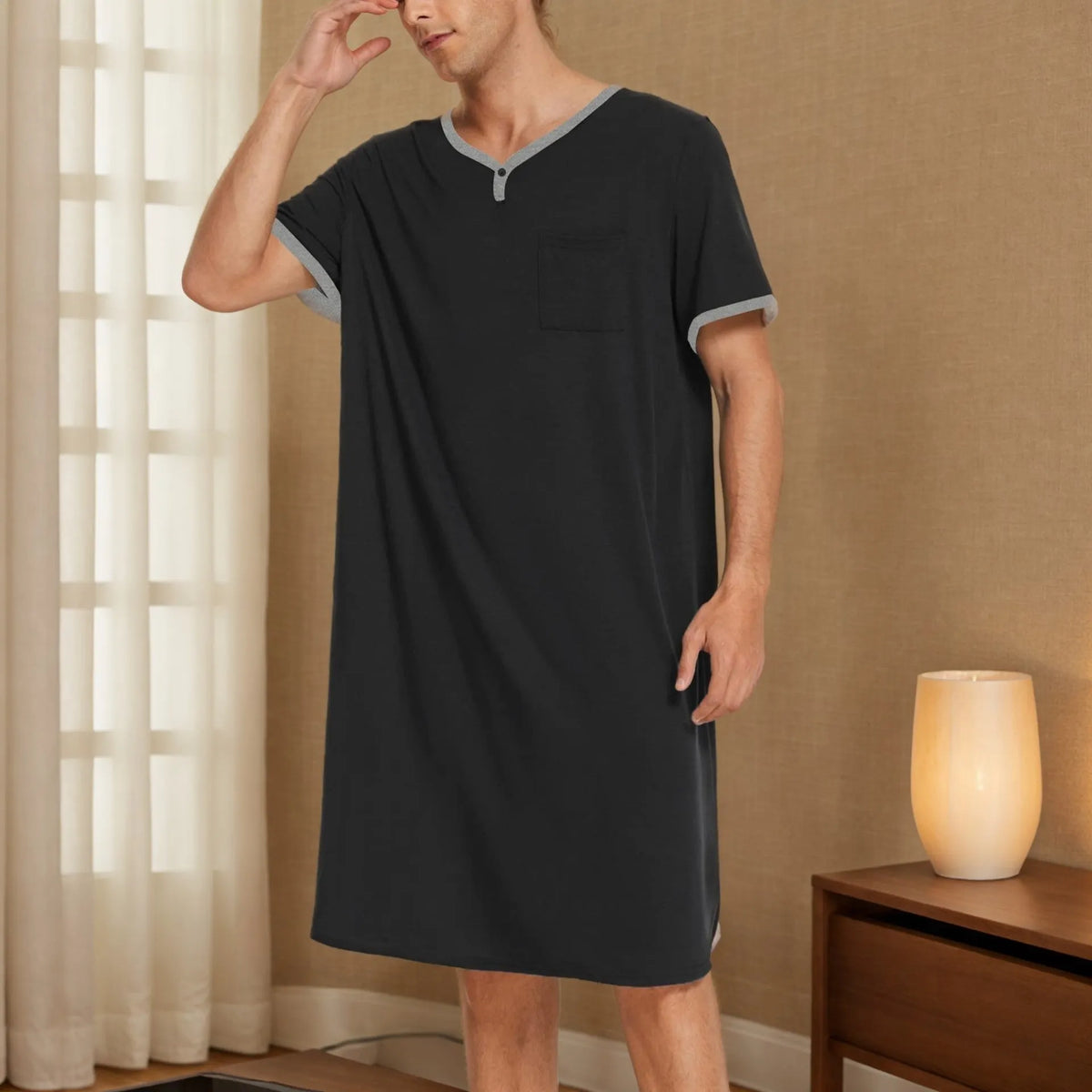 Herren Nachtkleid