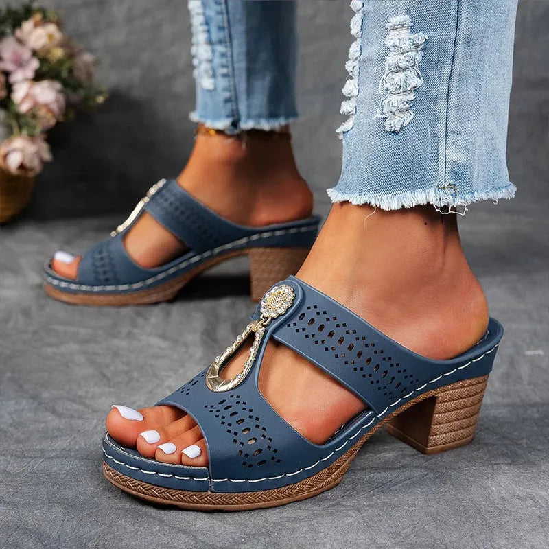 Runa | Chic og komfortable Ortopædiske sandaler