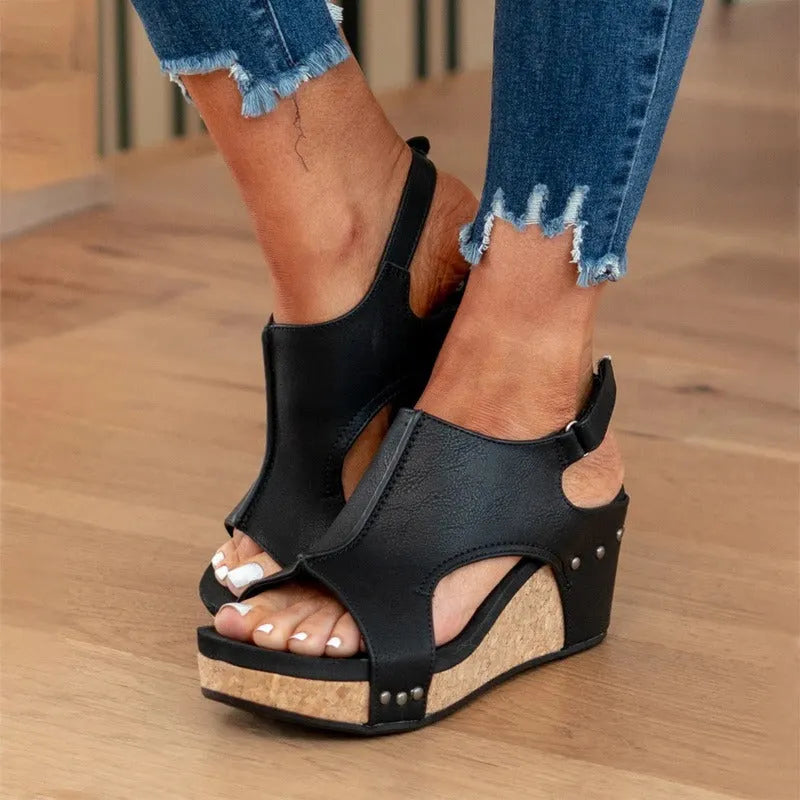 – Sommersandalen aus Leder