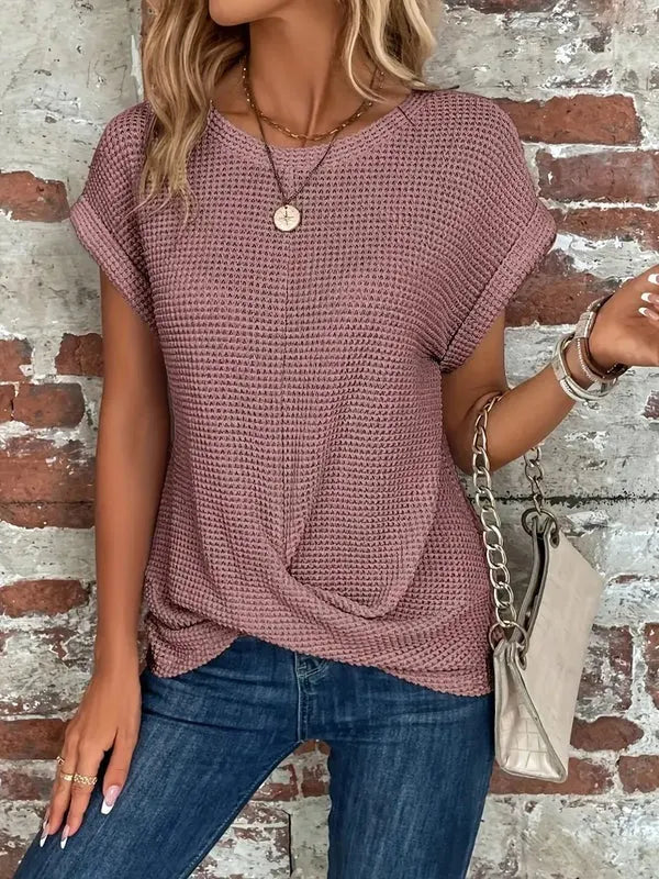 Gretel - Kortærmet afslappet T-shirt
