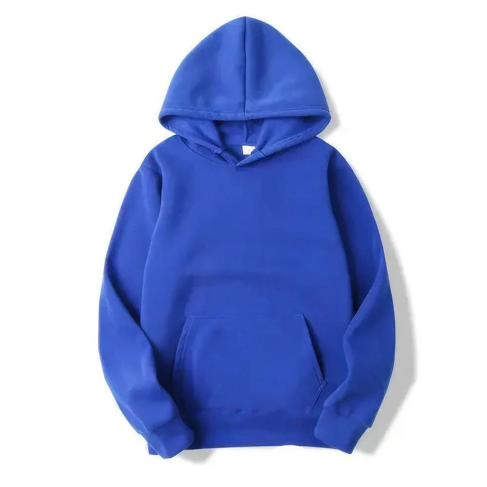 Herren Blau Kapuzenpulli ÃœbergrÃ¶ÃŸe Kapuzenpullover