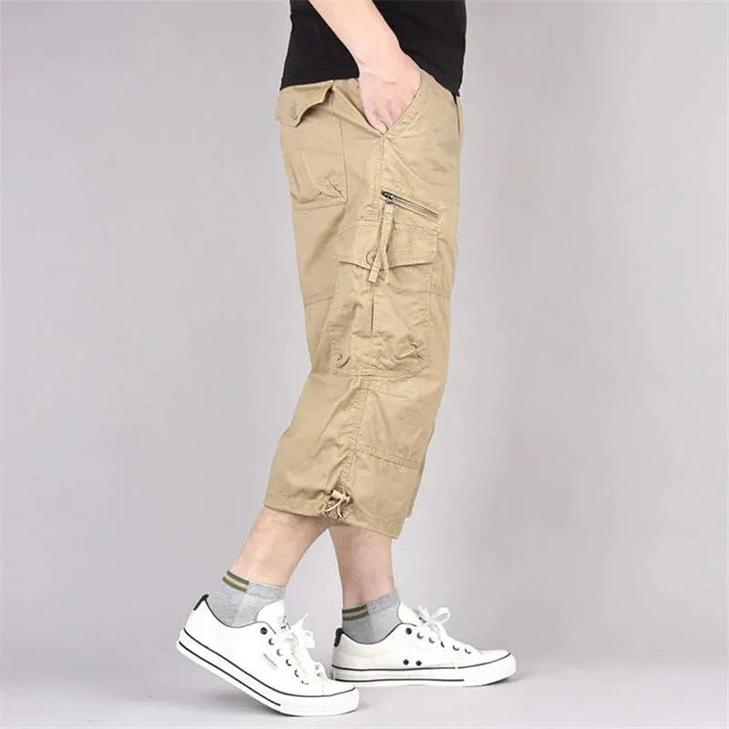 Lange Cargo Shorts FÃ¼r Herren