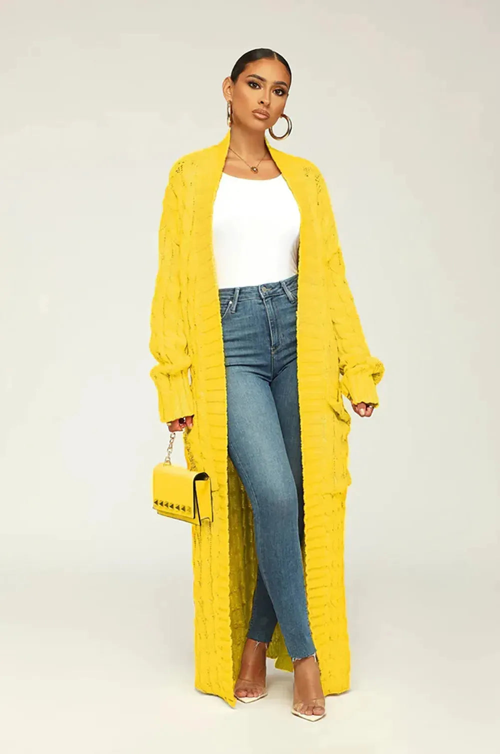 - Rita - Lange Strickjacke