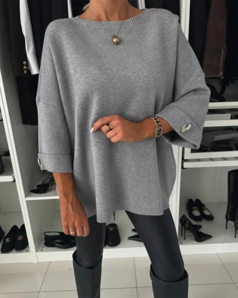 Lisbet | Elegant Strikket Bluse