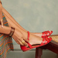 Sandalen mit Riemchen