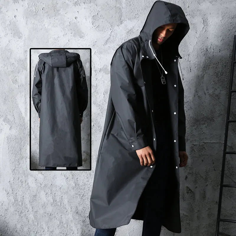 Skylar | Unisex Lang Regenmantel Wasserdicht für Outdoor-Abenteuer