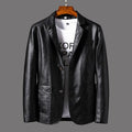 LÃ¤ssige Lederjacke FÃ¼r Herren